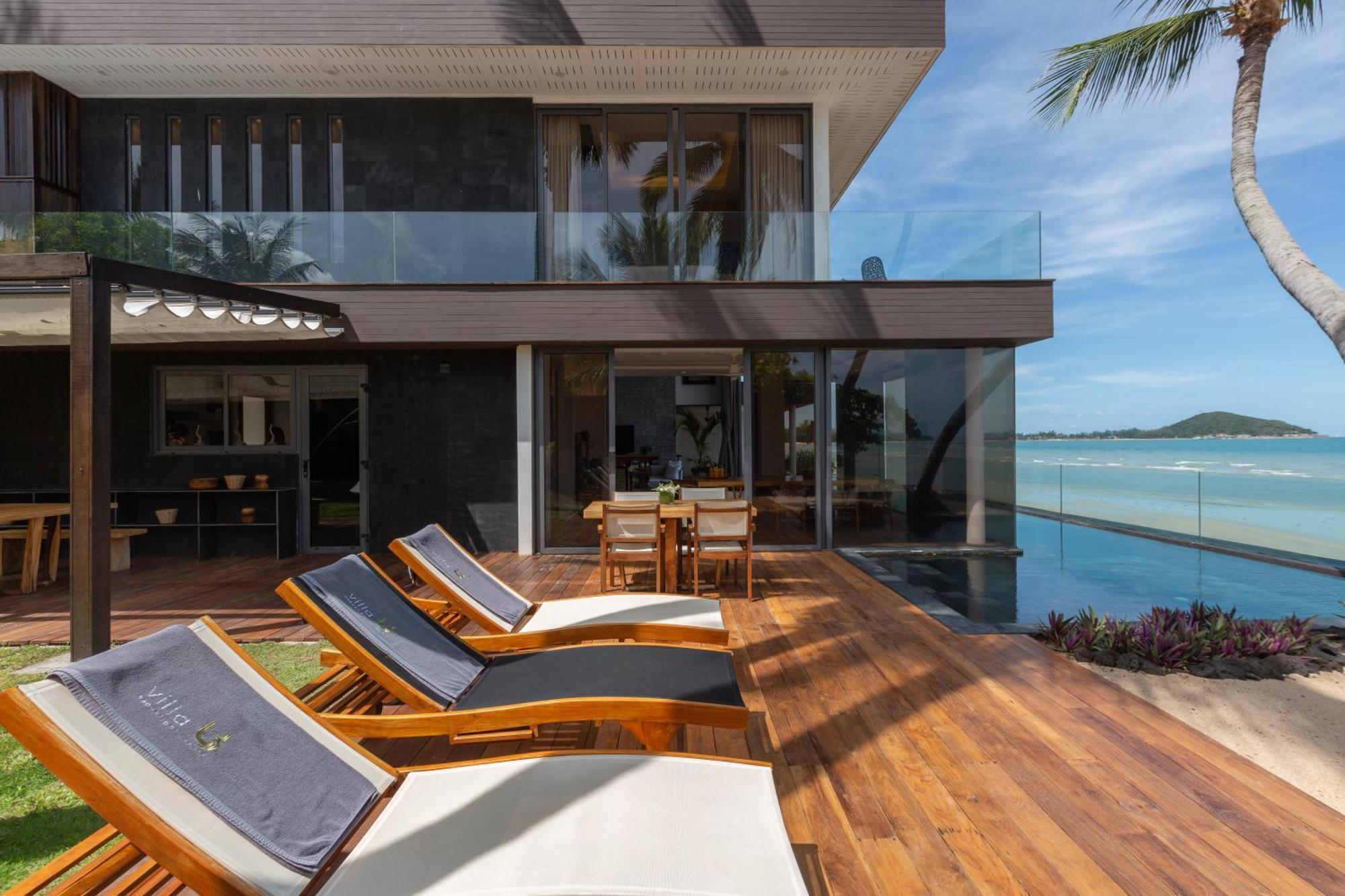 Villa U - Beachfront Haven Lipa Noi Extérieur photo